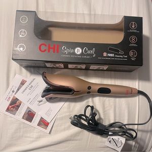 New!! Chi spin and curl (rose gold edition)